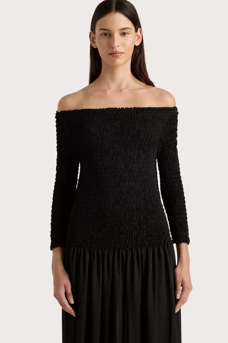 Cheap Faithfull the Brand Amandine Maxi Dress Black