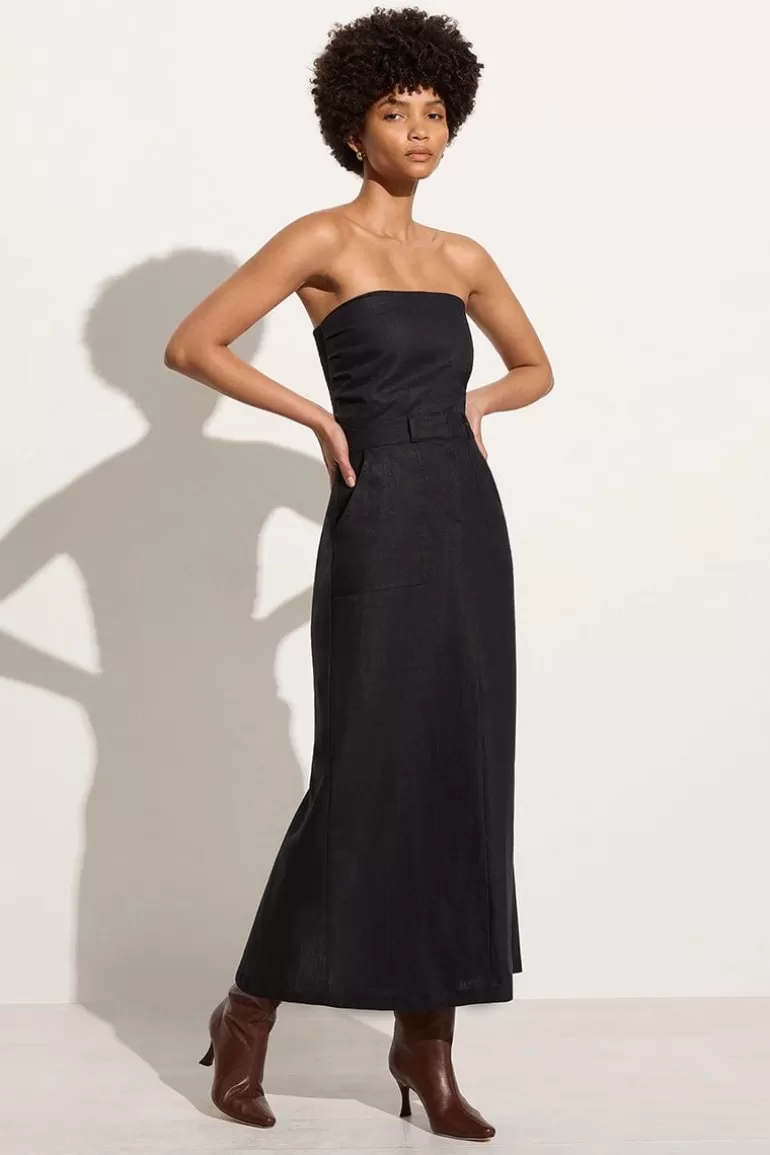 Cheap Faithfull the Brand Amreli Maxi Skirt Black - Final Sale