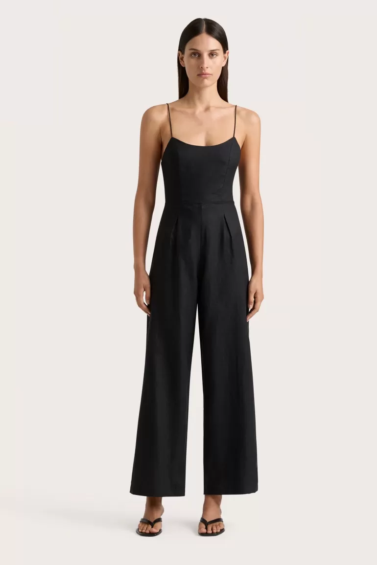 Flash Sale Faithfull the Brand Antibes Jumpsuit Black