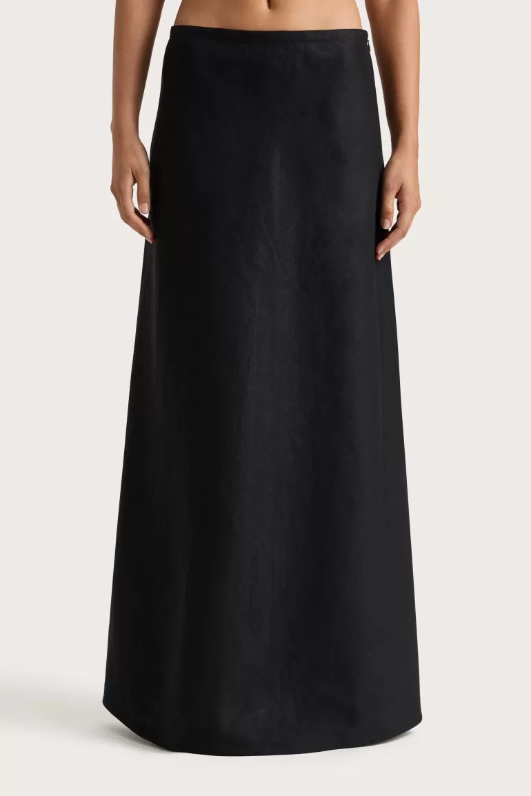 Flash Sale Faithfull the Brand Antibes Maxi Skirt Black