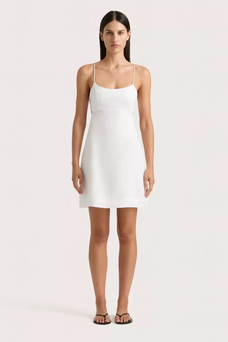 Clearance Faithfull the Brand Antibes Mini Dress White