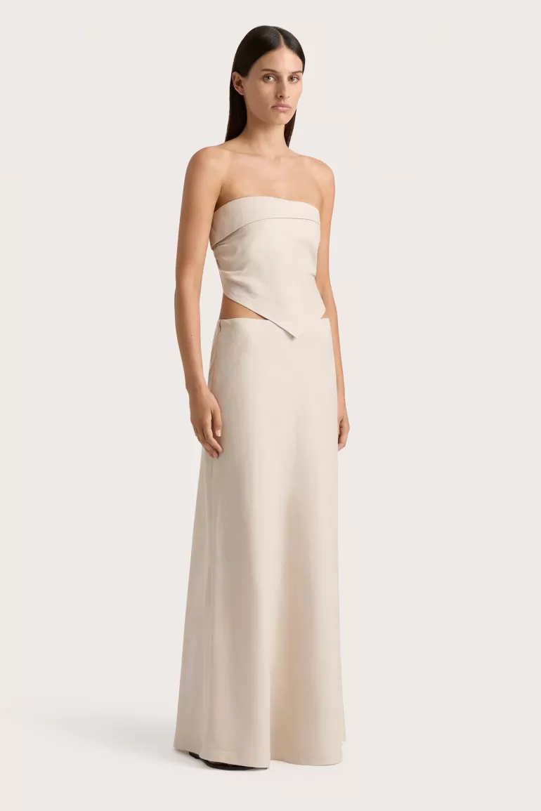 Discount Faithfull the Brand Antibes Strapless Top Sand