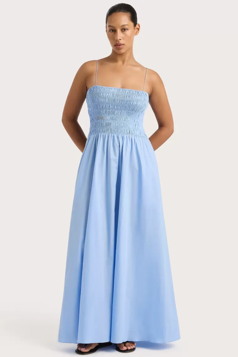 Flash Sale Faithfull the Brand Antoine Maxi Dress Mid Blue