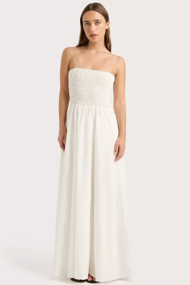 Fashion Faithfull the Brand Antoine Maxi Dress White