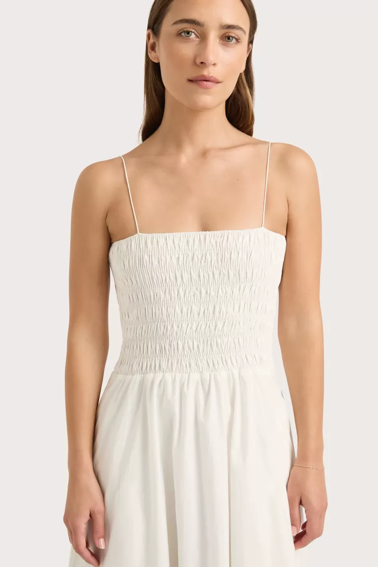 Fashion Faithfull the Brand Antoine Maxi Dress White