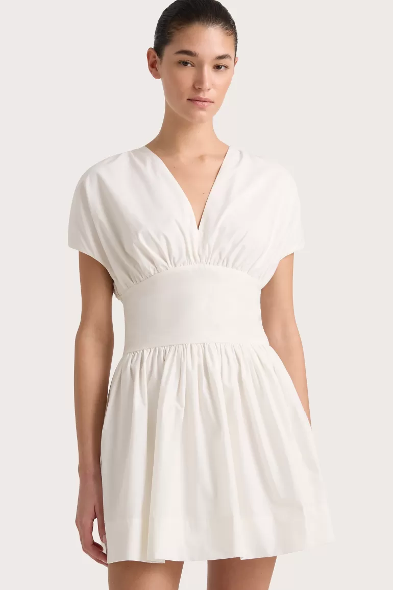 Online Faithfull the Brand Auve Mini Dress White