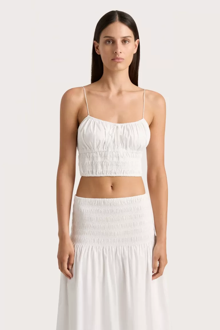 Discount Faithfull the Brand Baia Top White