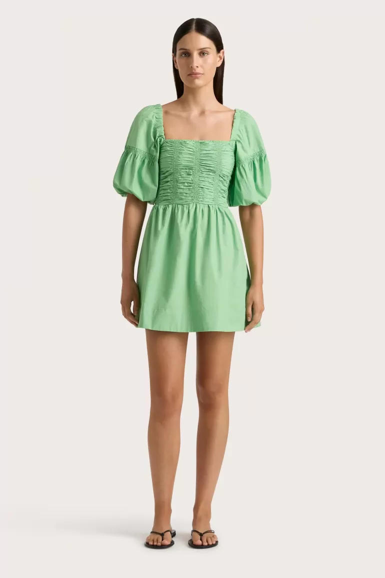 Hot Faithfull the Brand Belladonna Mini Dress Apple