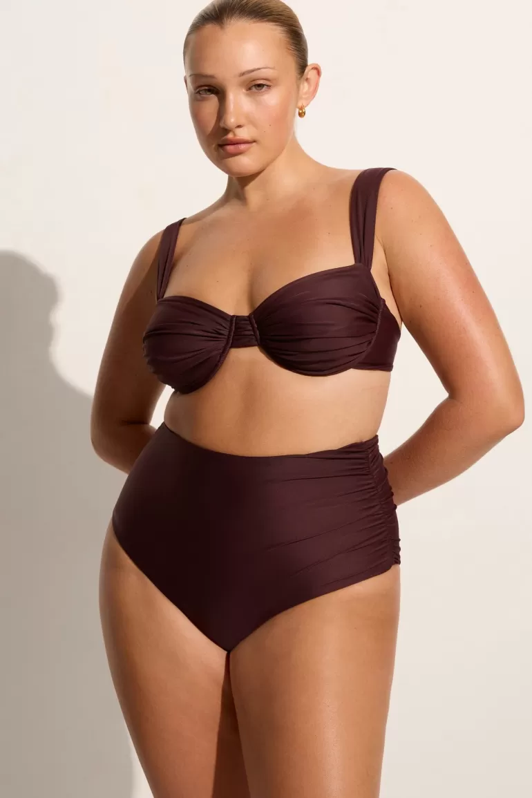 Outlet Faithfull the Brand Bianca Bikini Bottoms Soil