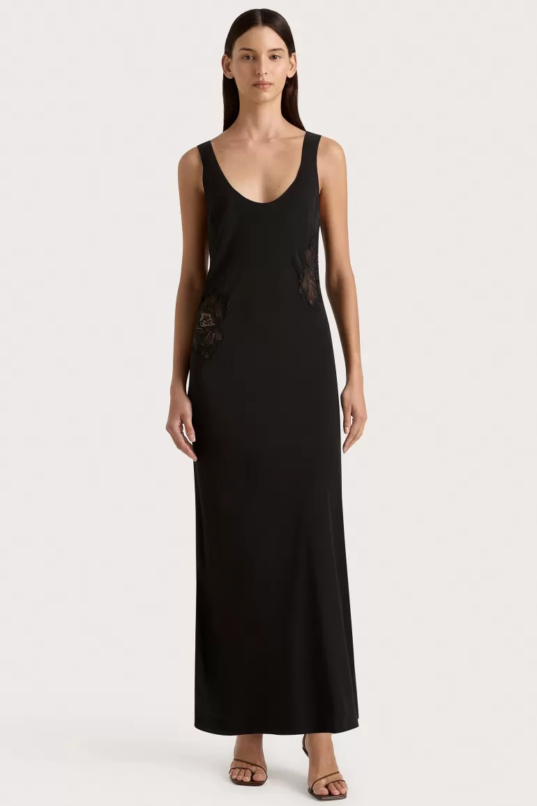Store Faithfull the Brand Biarritz Tank Maxi Dress Black