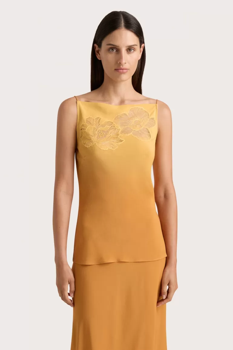 Cheap Faithfull the Brand Biarritz Top Terracotta Ombre