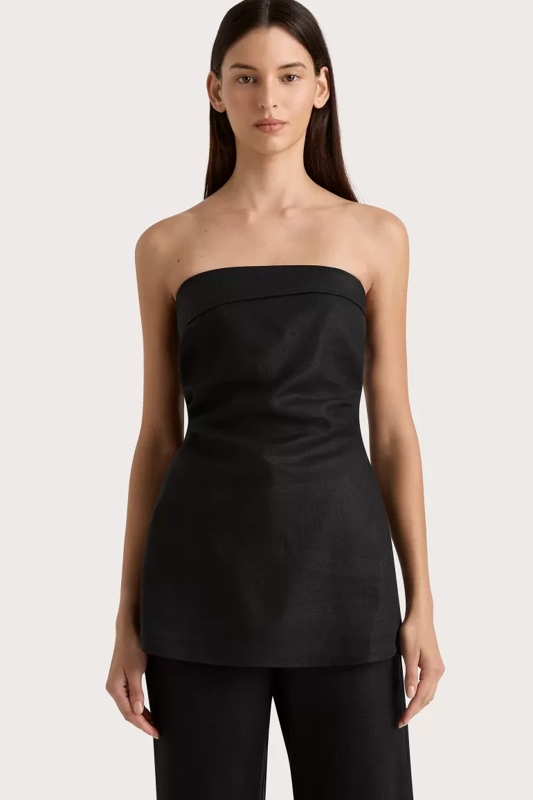 Flash Sale Faithfull the Brand Boe Tunic Top Black