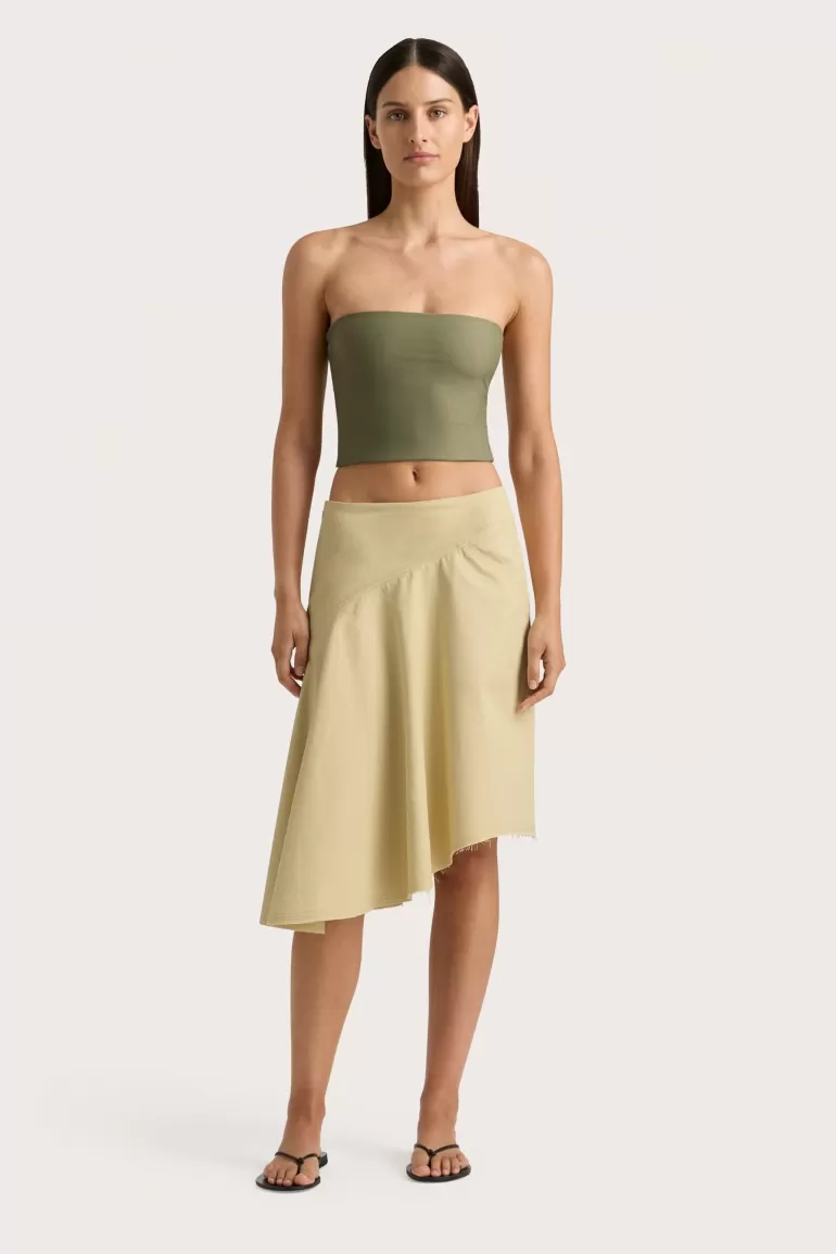 Fashion Faithfull the Brand Calais Skirt Pear
