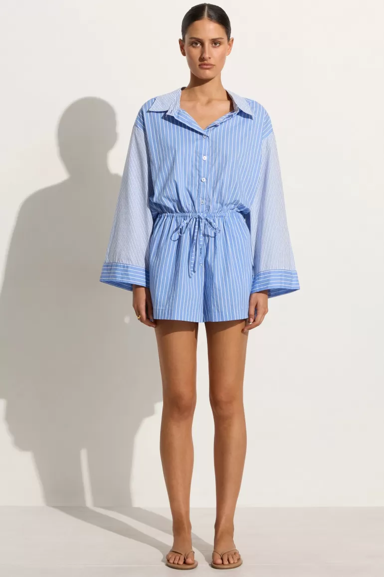 Sale Faithfull the Brand Capaci Playsuit Baratti Stripe