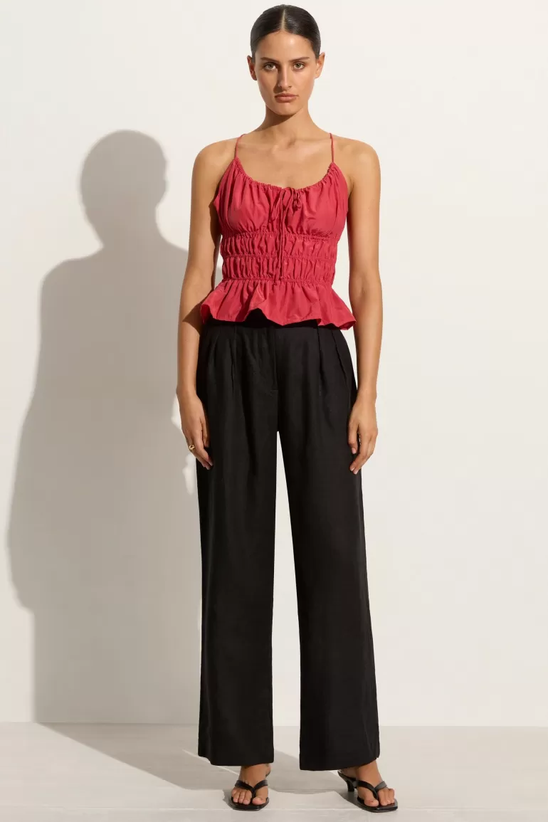 Online Faithfull the Brand Casale Top Crimson - Final Sale