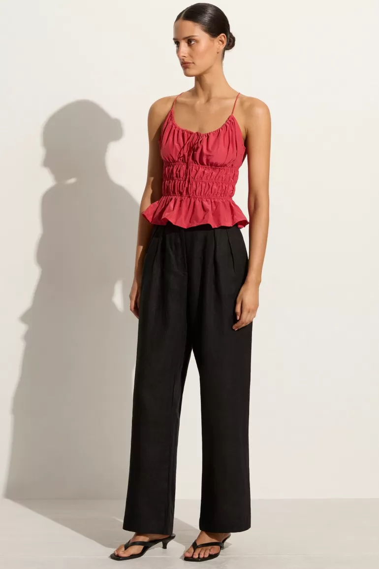 Online Faithfull the Brand Casale Top Crimson - Final Sale