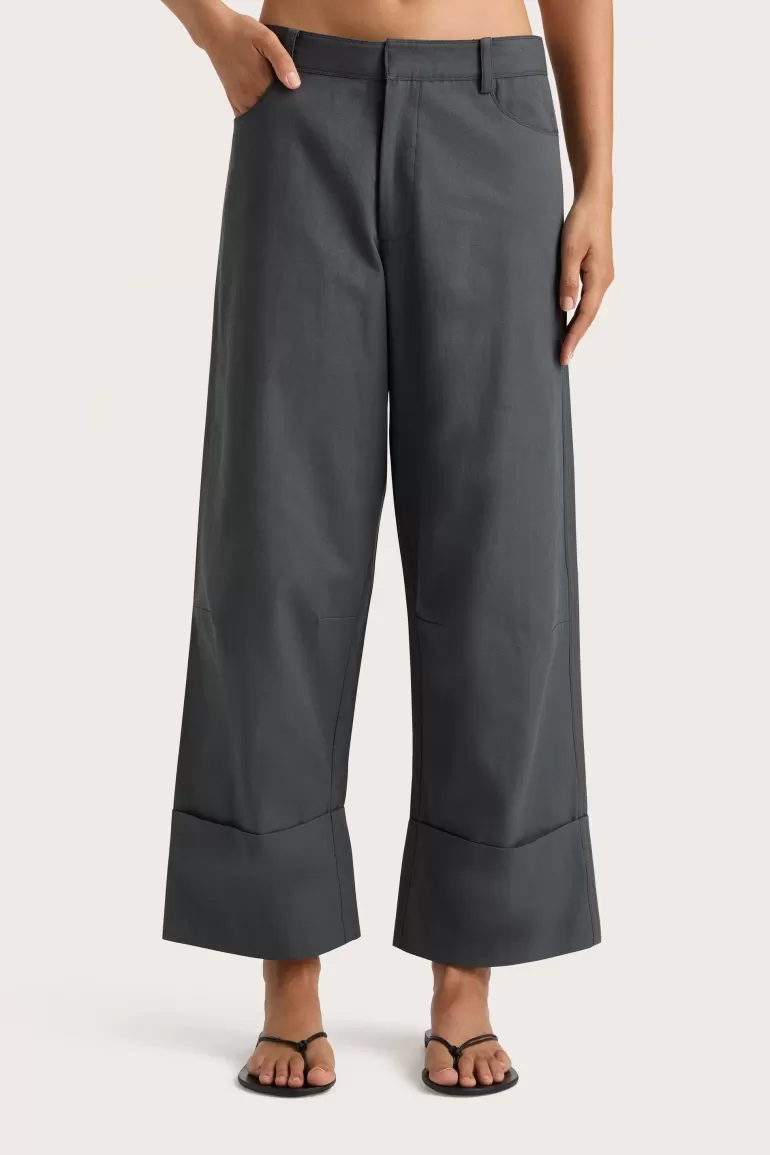 Online Faithfull the Brand Cassis Pant Charred Navy