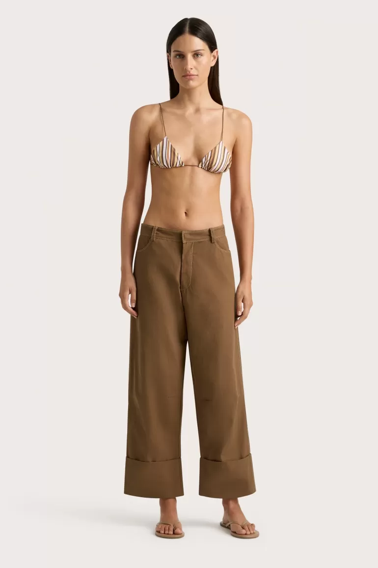 Fashion Faithfull the Brand Cassis Pant Umber