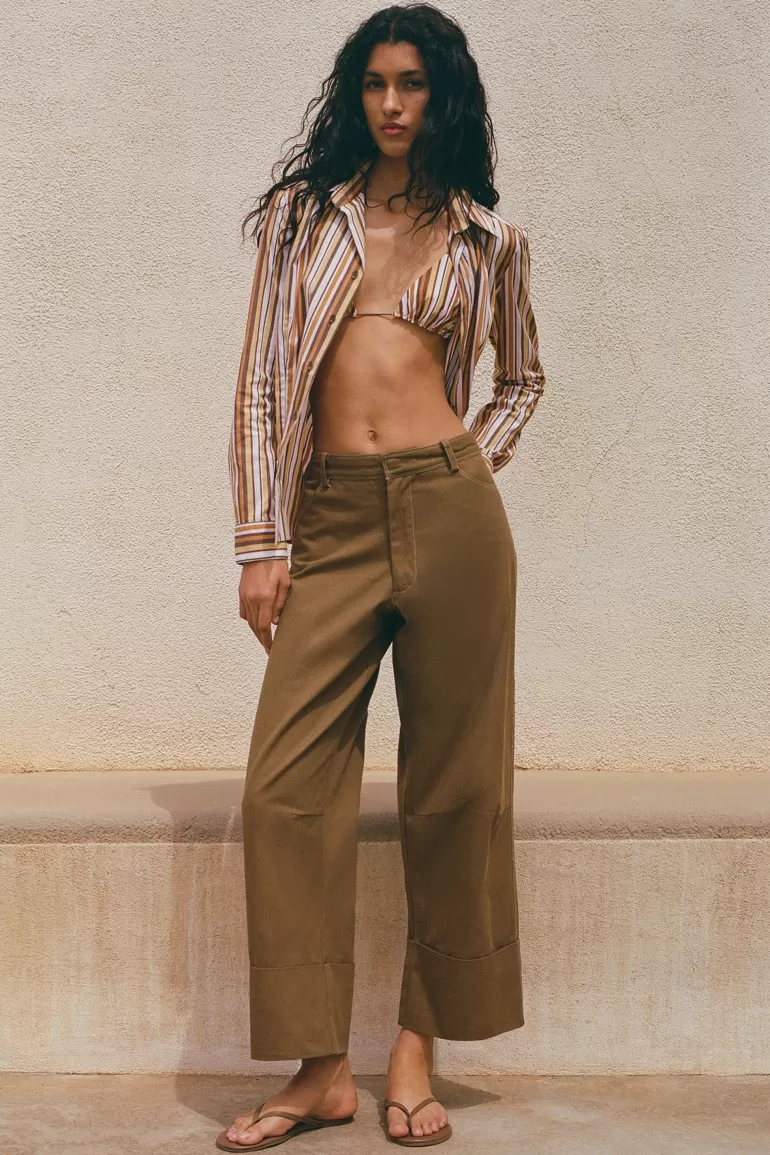 Fashion Faithfull the Brand Cassis Pant Umber