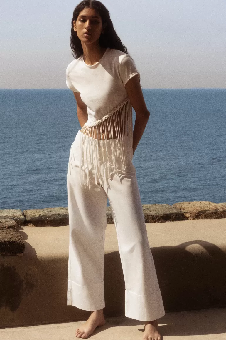 Flash Sale Faithfull the Brand Cassis Pant White