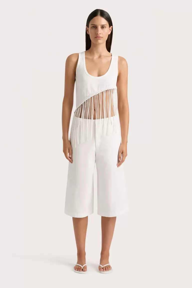 Sale Faithfull the Brand Cassis Short White