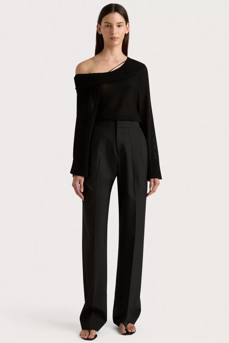 Online Faithfull the Brand Cecilie Knit Top Black