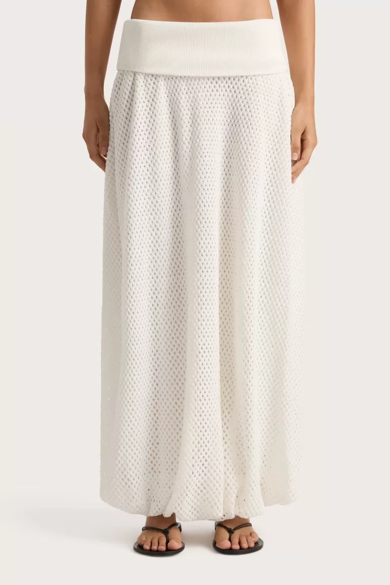 Fashion Faithfull the Brand Ciele Maxi Skirt Azalea White
