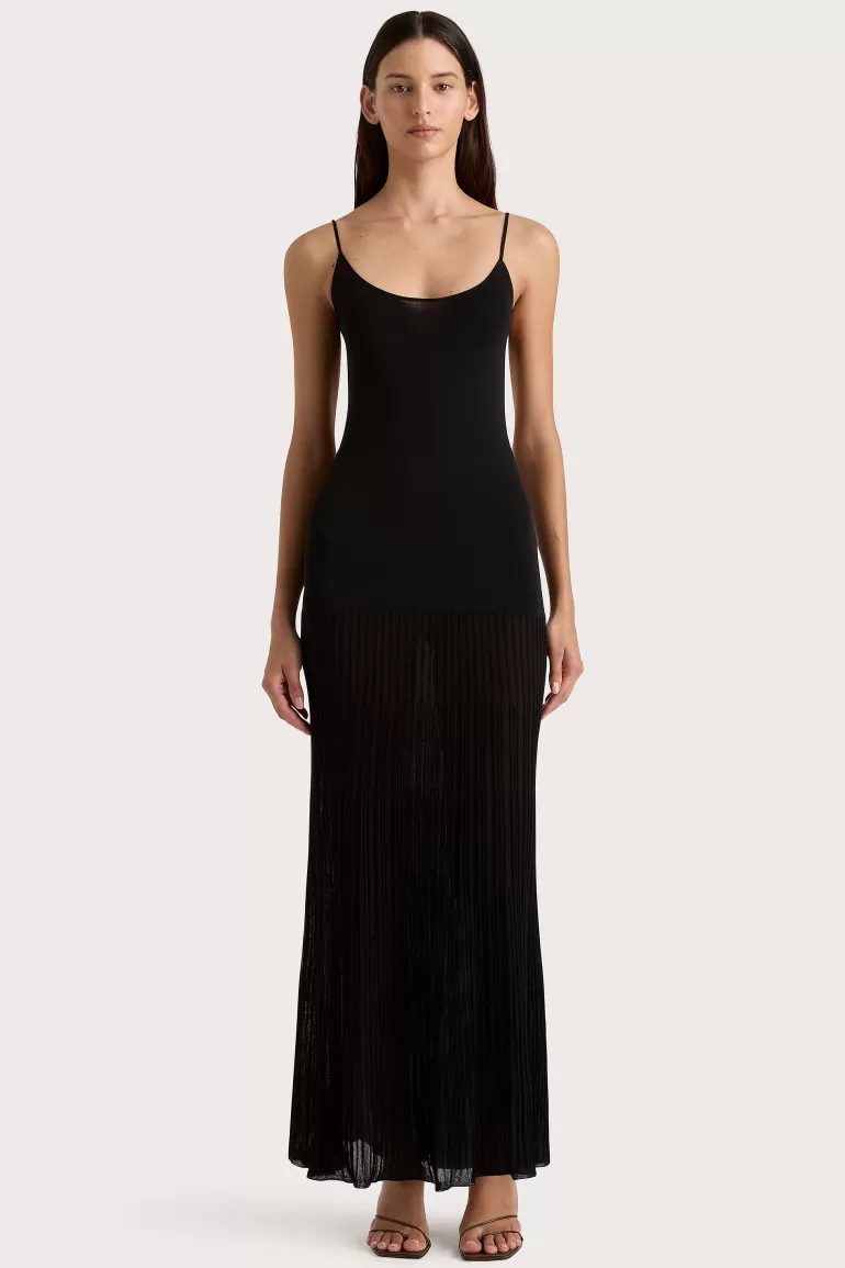 Online Faithfull the Brand Citara Maxi Dress Black