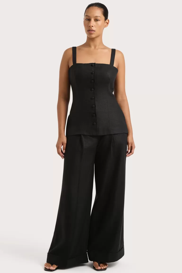 Clearance Faithfull the Brand Clove Trouser Black