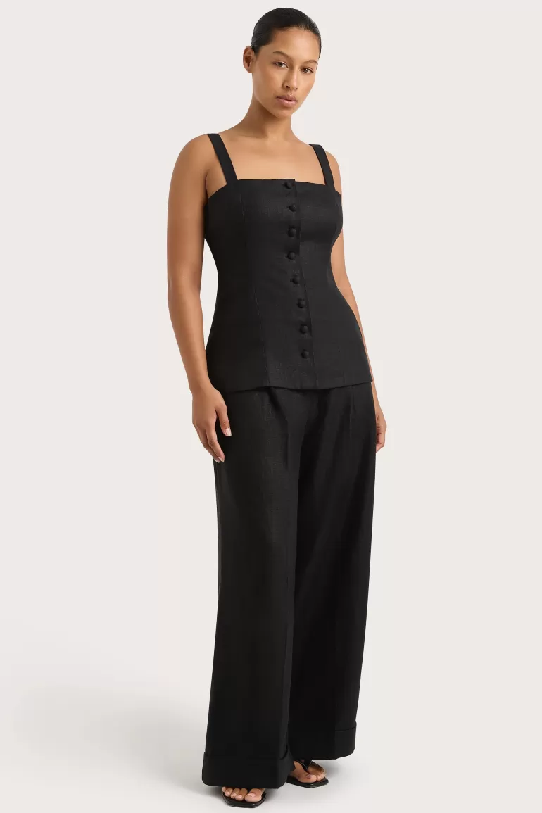 Clearance Faithfull the Brand Clove Trouser Black