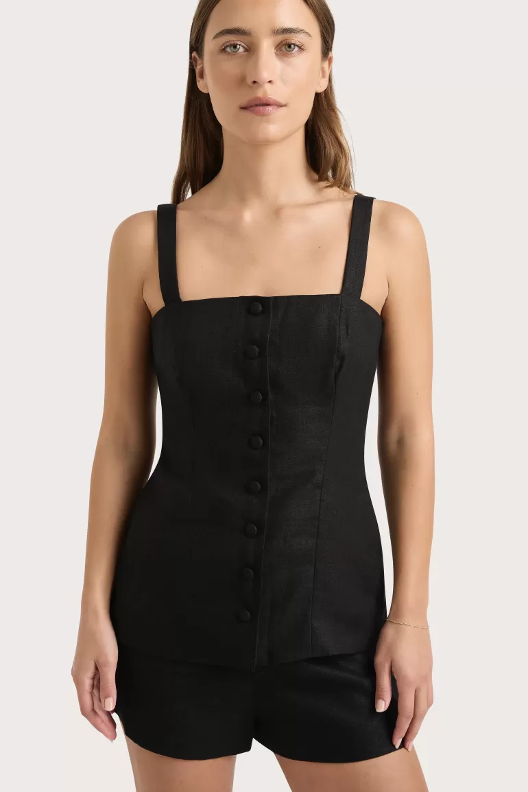 Fashion Faithfull the Brand Corbiere Vest Black