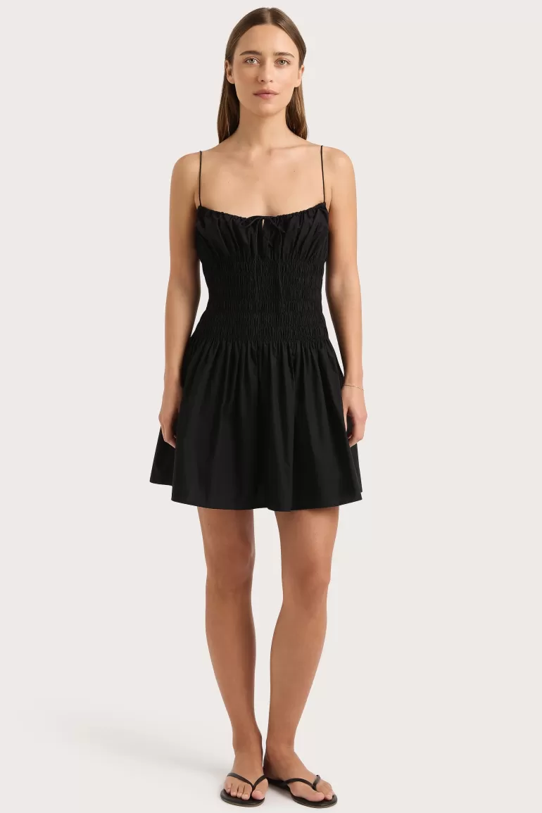 Cheap Faithfull the Brand Douta Mini Dress Black