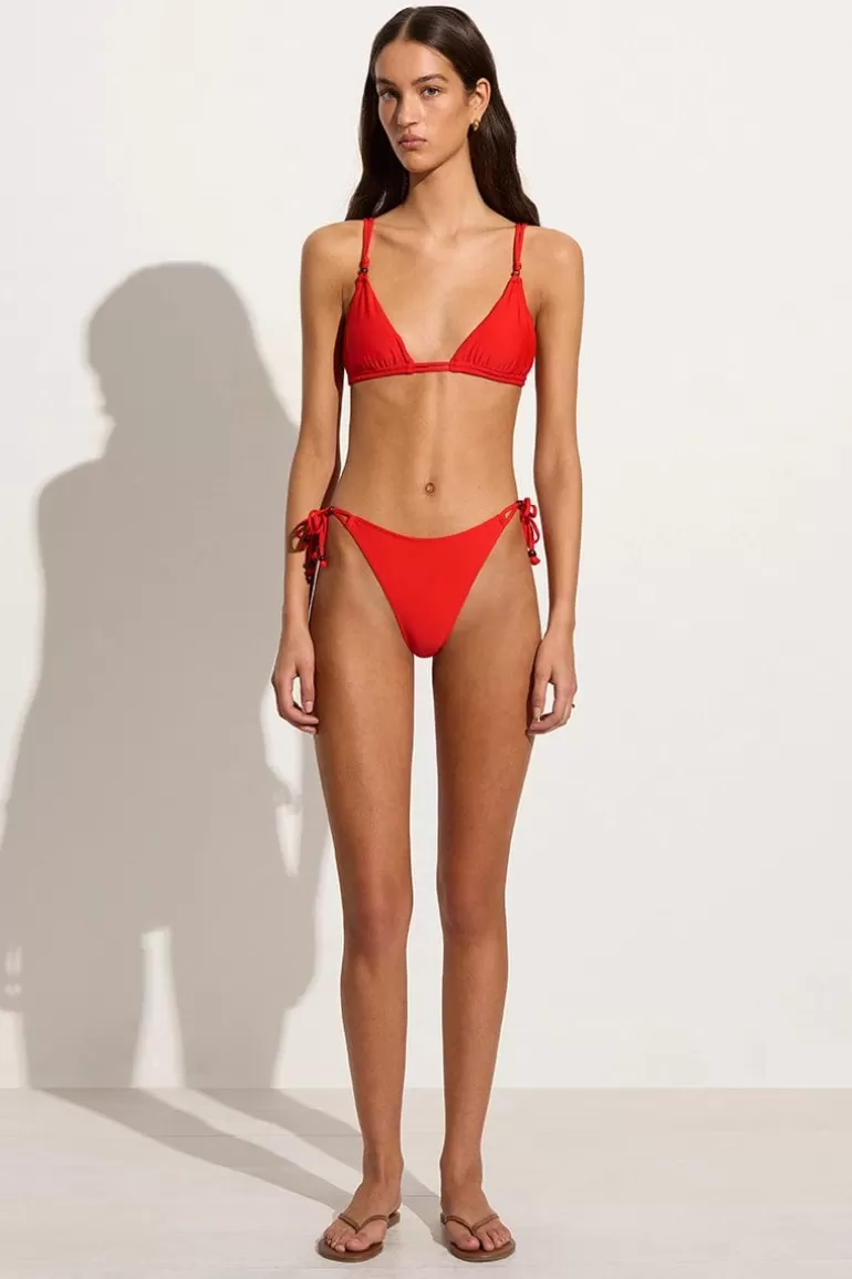 Best Sale Faithfull the Brand Dua Bikini Bottoms Salsa - Final Sale