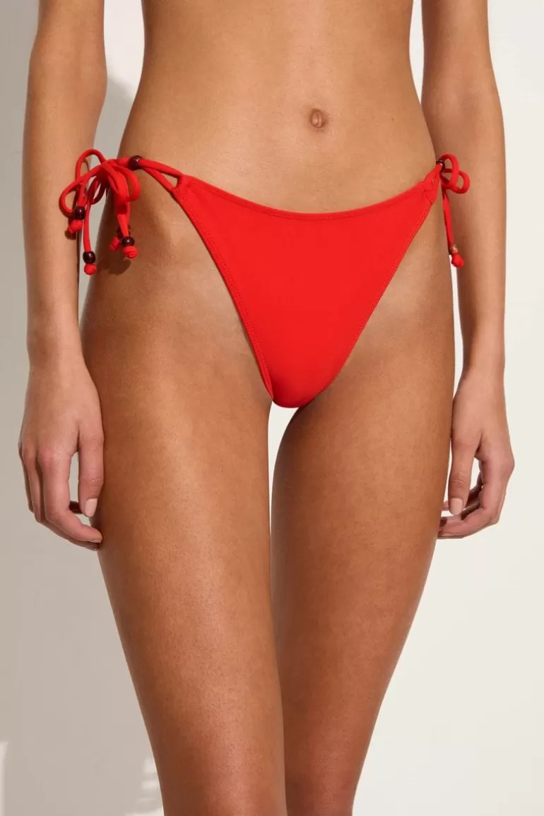 Best Sale Faithfull the Brand Dua Bikini Bottoms Salsa - Final Sale