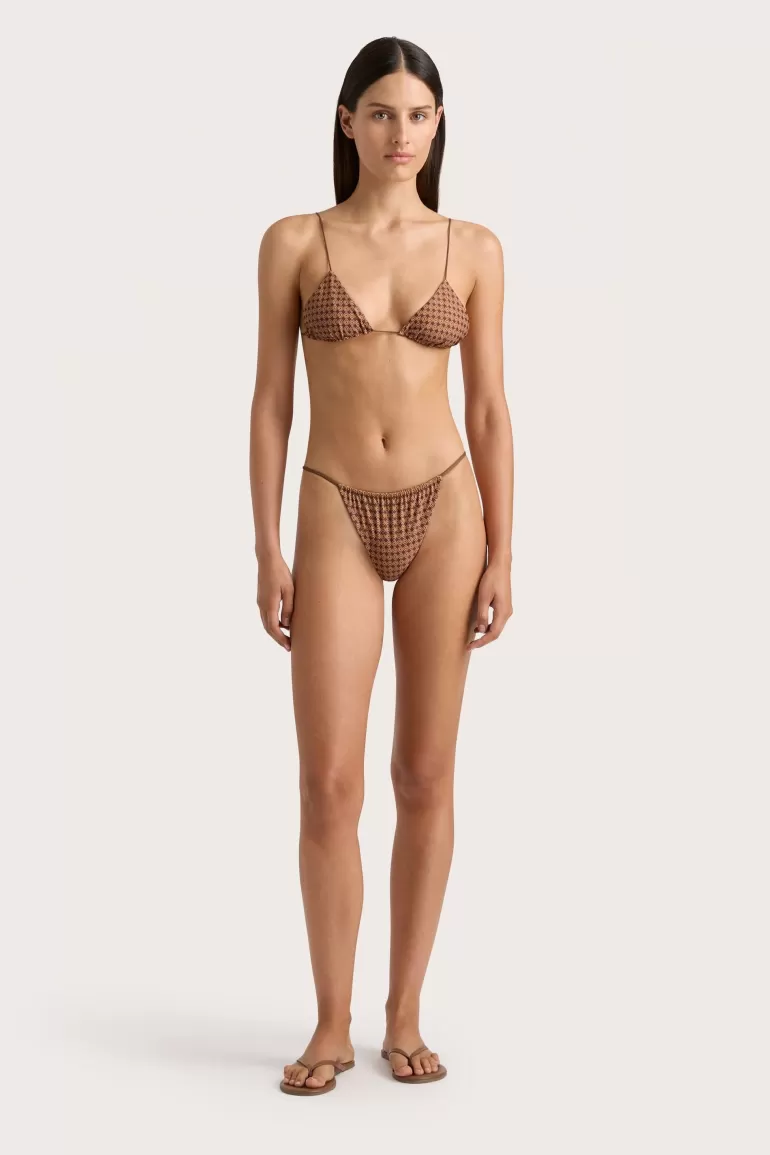Hot Faithfull the Brand Elea Bikini Bottom Oliander Cocoa