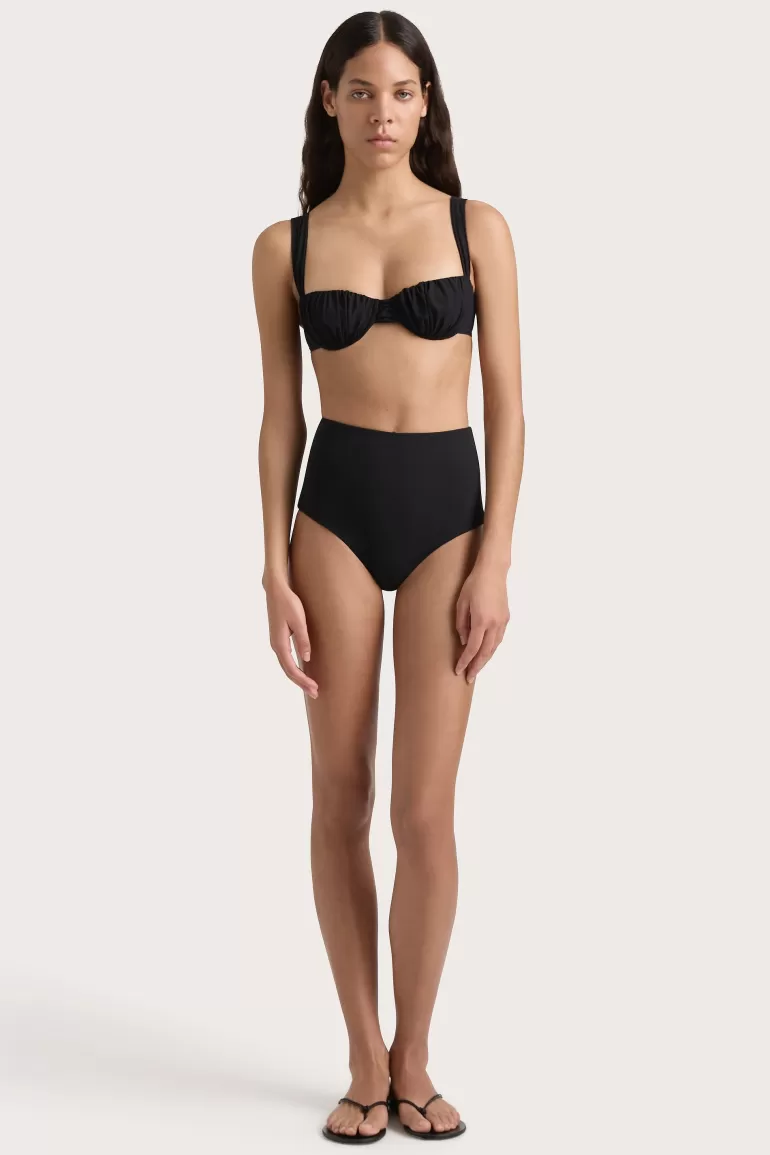 Sale Faithfull the Brand Emily Bikini Top Black