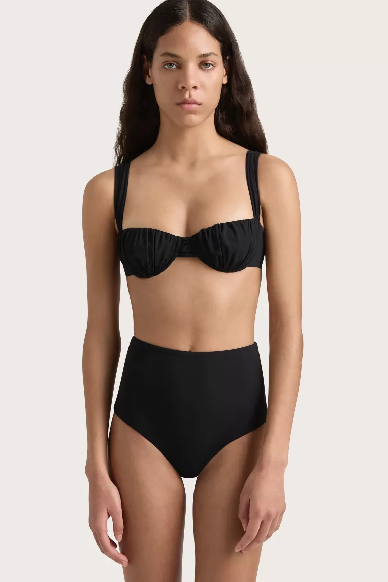 Sale Faithfull the Brand Emily Bikini Top Black