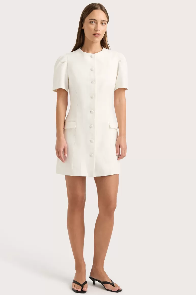Store Faithfull the Brand Emma Mini Dress White