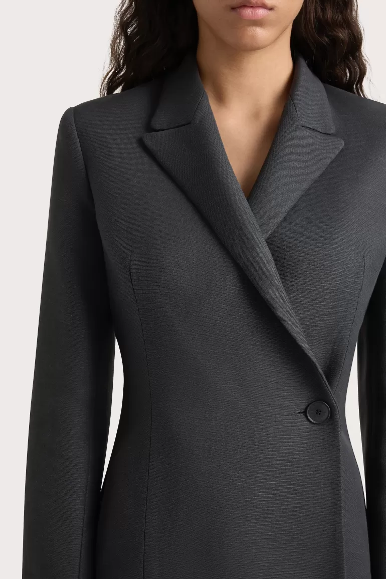 Flash Sale Faithfull the Brand Enna Long Sleeve Blazer Charcoal