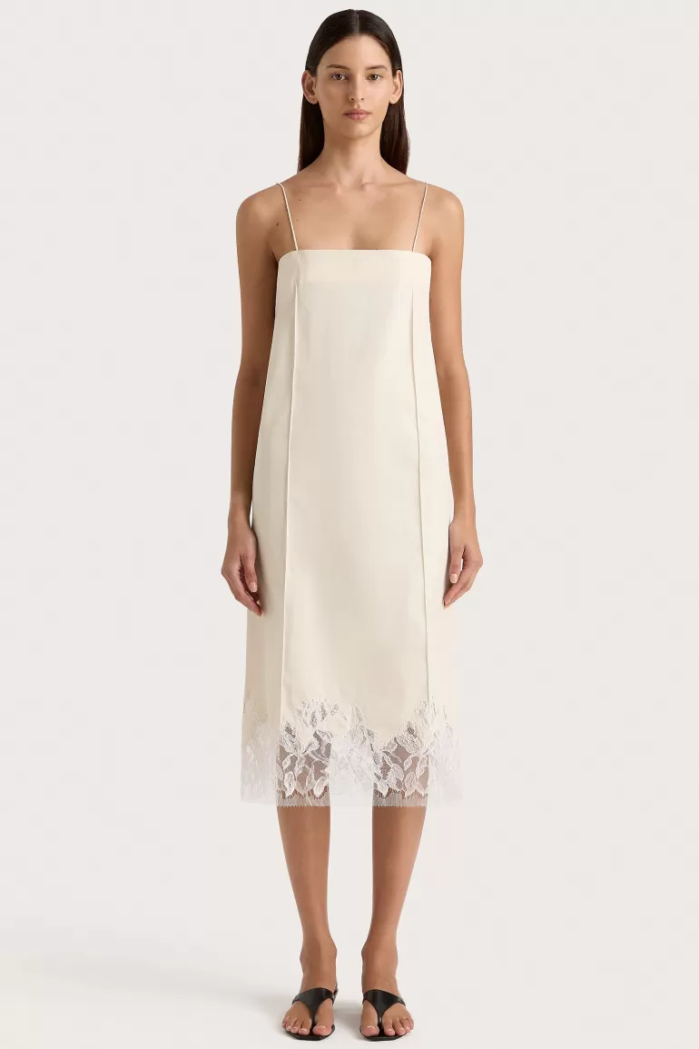 Flash Sale Faithfull the Brand Etienne Midi Dress Off White