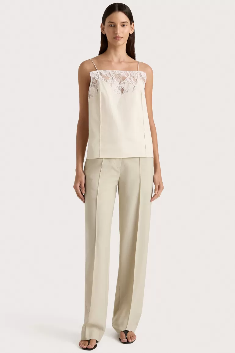 Cheap Faithfull the Brand Etienne Top Off White