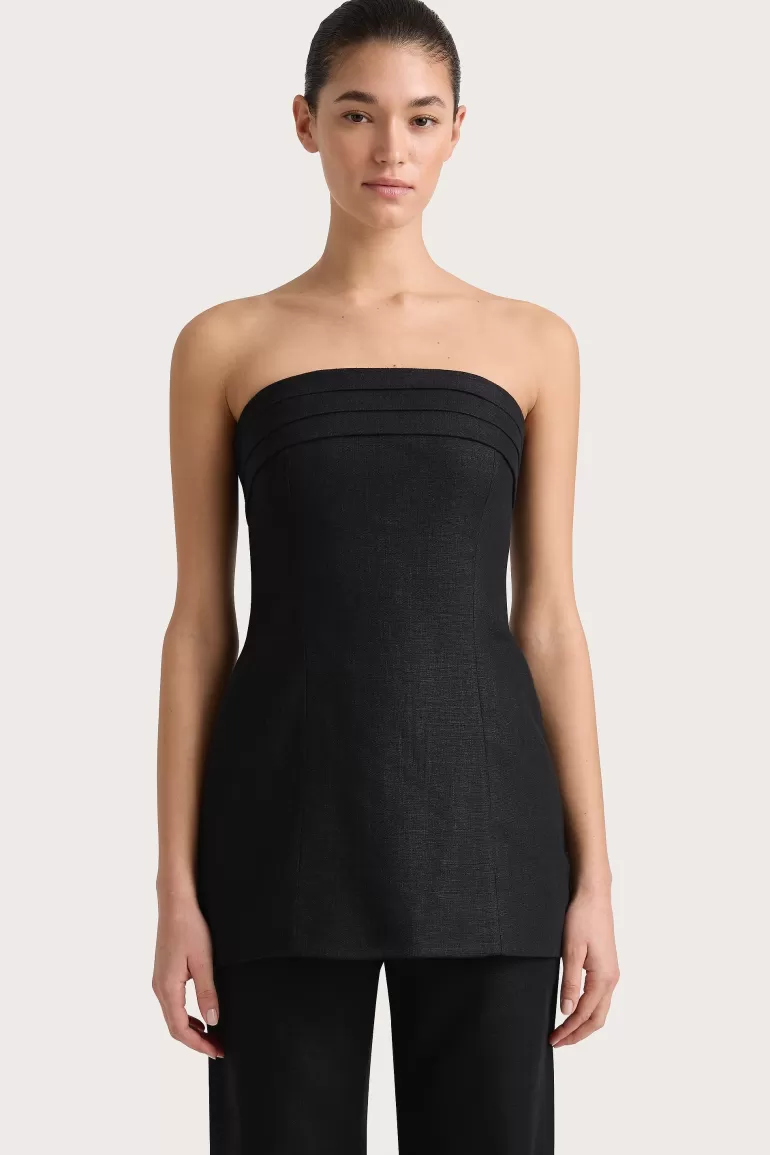 New Faithfull the Brand Fleuri Top Black