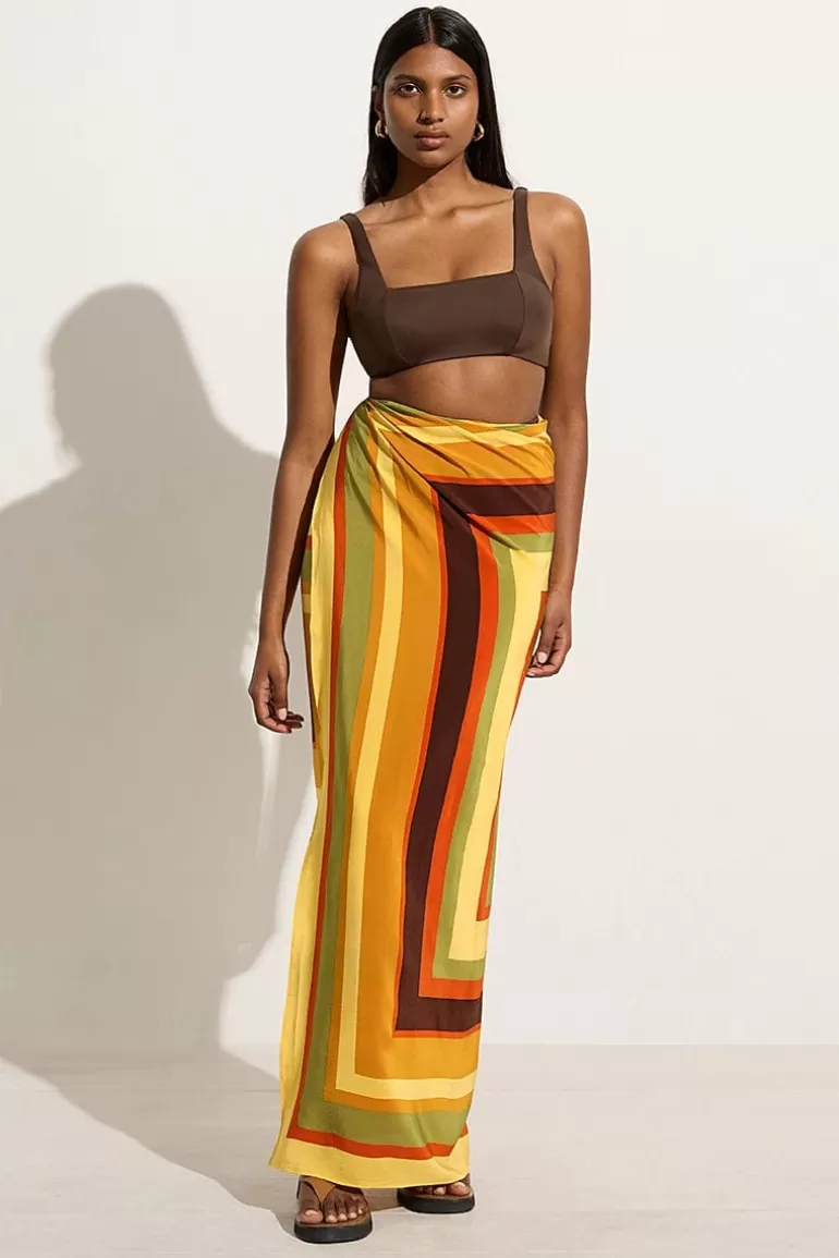 Store Faithfull the Brand Fátima Pareo Cisco Stripe Sun - Final Sale