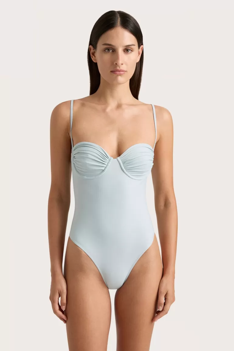 New Faithfull the Brand Gabriela One Piece Sky Blue