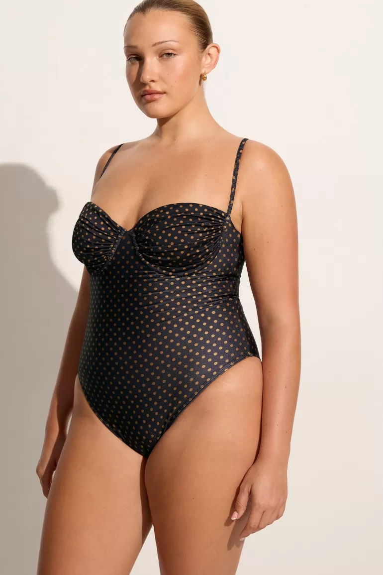 Discount Faithfull the Brand Gabriella One Piece Ludovica Polka Dot - Final Sale