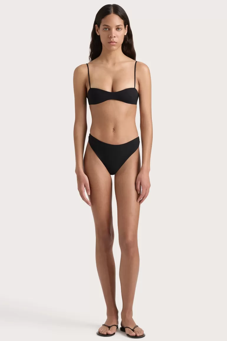 Cheap Faithfull the Brand Henni Bikini Bottom Black