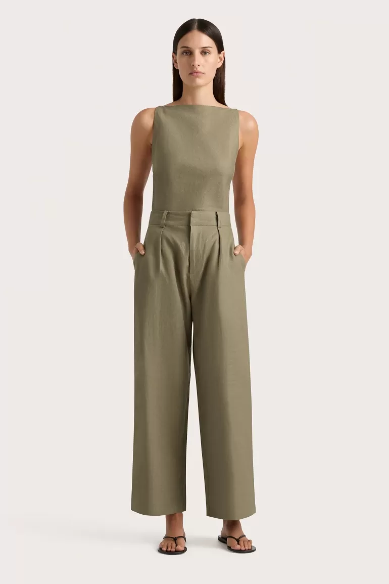 Cheap Faithfull the Brand Ida Pant Khaki