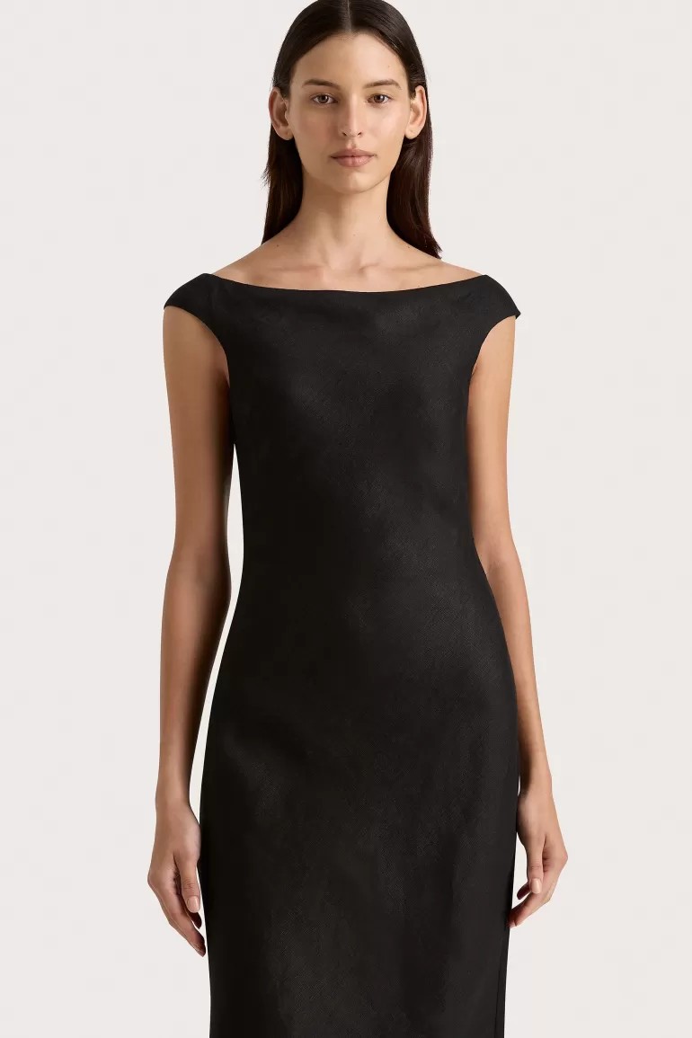 Outlet Faithfull the Brand Ilride Maxi Dress Black
