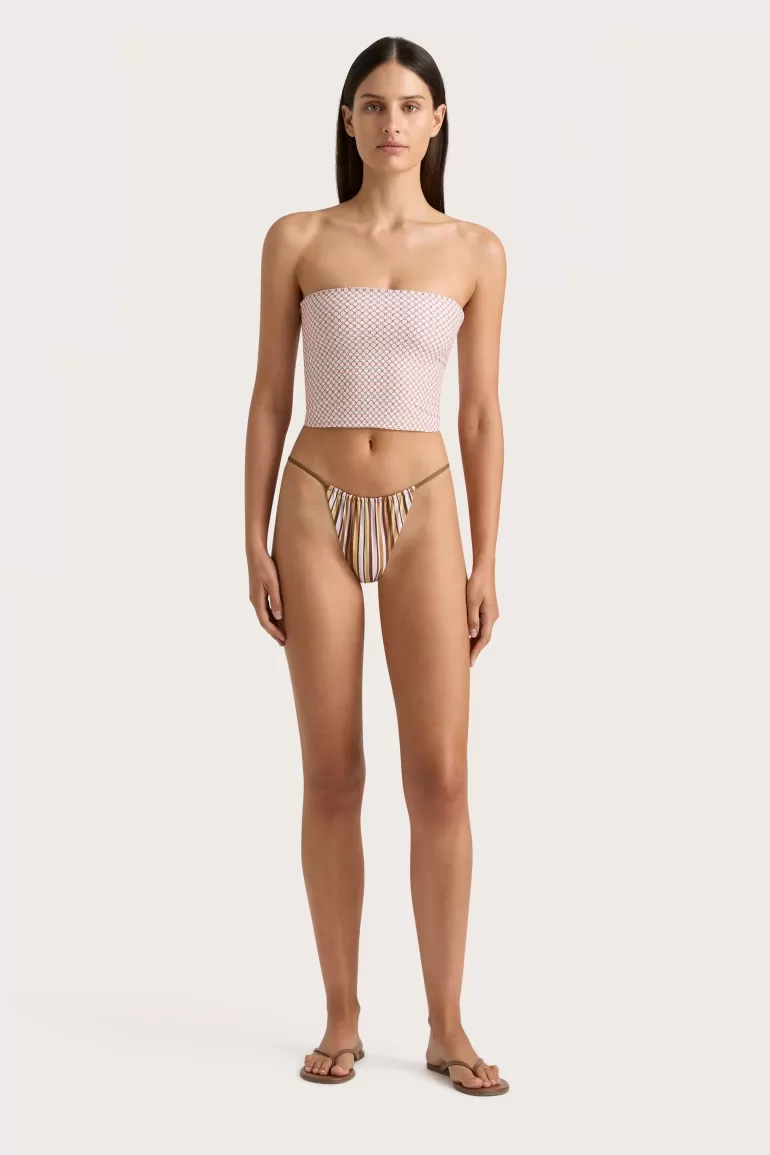 Store Faithfull the Brand Jean Swim Top Oliander Blush