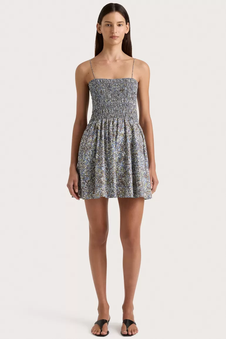 Flash Sale Faithfull the Brand Josa Mini Dress Meander Blue